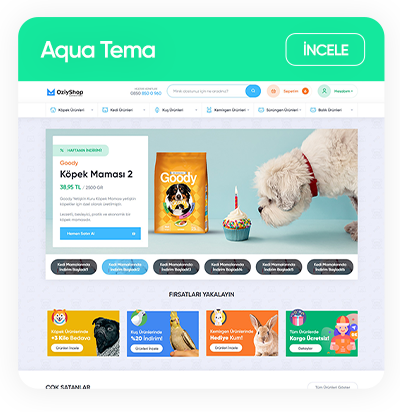 E-Ticaret Yazılım Aqua